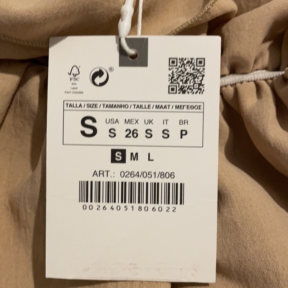 Zara Textured Ruffled Dress - Picture 10 of 13